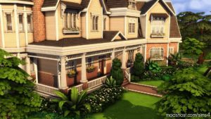 Sims 4 Mod: Victorian Manor House – NO CC (Image #9)