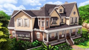 Sims 4 Mod: Victorian Manor House – NO CC (Image #12)