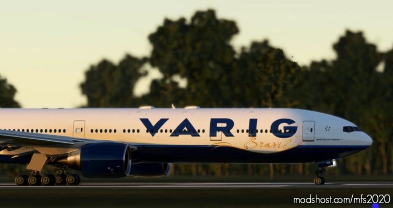 Cs-777-300Er Varig Pp-Vrk Fictional Ultra V1.1 for Microsoft Flight Simulator 2020
