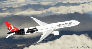 Turkish Airlines Batman V Superman For Captainsim B777-300ER Tc-Jjn V1 for Microsoft Flight Simulator 2020