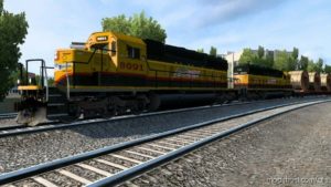 Improved Trains V3.8 Beta [1.41].0.69S Beta Branch And Above for American Truck Simulator
