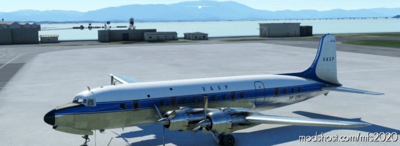 Pmdg DC-6B | Brazilian Airline | Vasp V1.2 for Microsoft Flight Simulator 2020