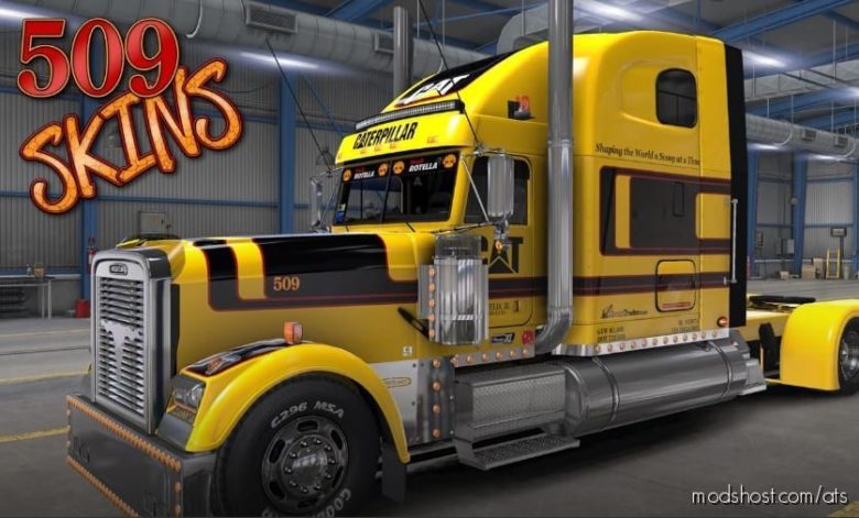 CAT Paint For Ruda’s Classic for American Truck Simulator