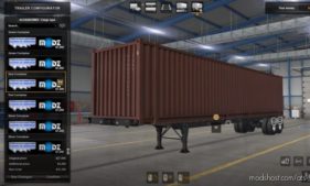 ATS Trailer Mod: Nitromodz Container Plus V1.0.1 1.40 (Image #4)