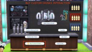 Sims 4 Mod: Custom Drink Interactions (Image #2)