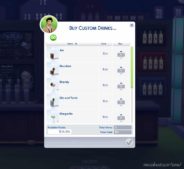 Sims 4 Mod: Custom Drink Interactions (Image #3)