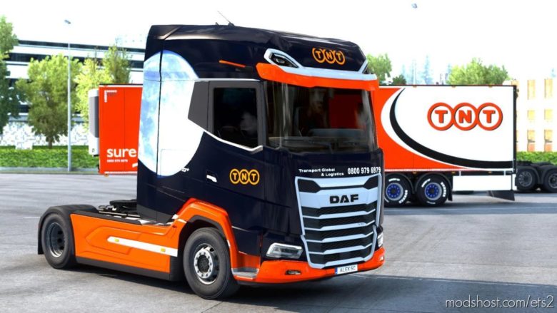 DAF21 XG Skin Pack TNT Express for Euro Truck Simulator 2