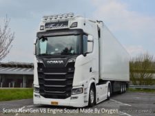 ETS2 Scania Mod: Nextgen V8 Engine Sound 1.40 (Featured)