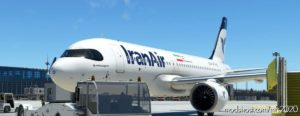 MSFS 2020 A32NX Livery Mod: A32NX Iran AIR A320 NEO – Modern & Classic Liveries – 8K (Image #2)