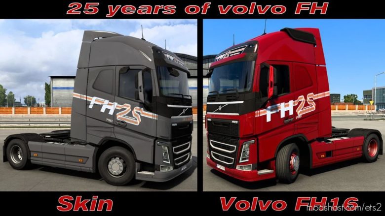 25 Years Of Volvo FH Skin for Euro Truck Simulator 2
