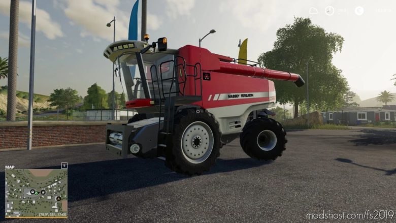 MF9895 Combine for Farming Simulator 19