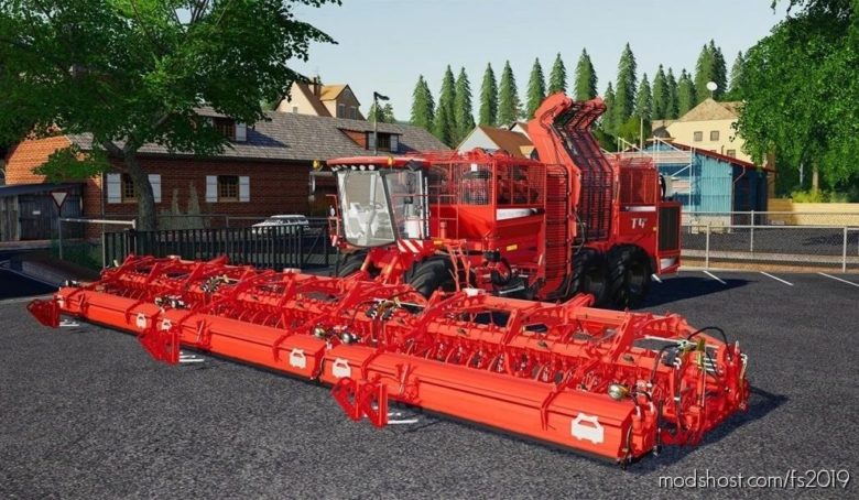 Multifruit T4-40 Harvester And Cutter Pack for Farming Simulator 19
