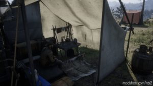 RDR2 Mod: Alternate Tent For Arthur (Horseshoe Overlook) (Image #2)