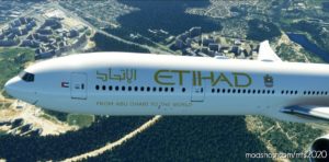 MSFS 2020 8K Livery Mod: Etihad Airways Captainsim 777-300ER 8K (Image #2)