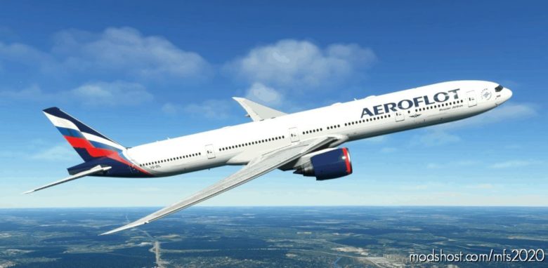 Aeroflot “Brand Image” (Based ON A350) Captainsim 777-300ER 8K for Microsoft Flight Simulator 2020