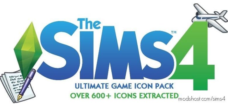 Ultimate Game Icon Pack for The Sims 4