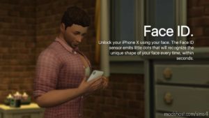 Sims 4 Object Mod: Phone – Apple Iphone X (Image #6)