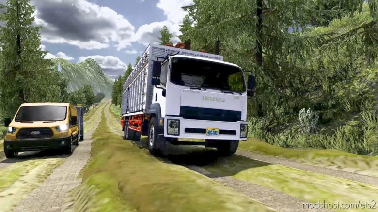 Isuzu Forward 2000 FTR Truck Mod By Alcides Espino [1.41.X] for Euro Truck Simulator 2