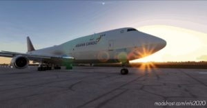 MSFS 2020 8K Livery Mod: B747-8F Asiana Airlines Cargo V1.0.0D 8K Ultra (NO Mirror) V1.0.0D (Image #2)