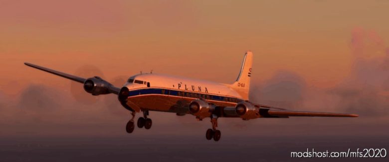 Pmdg DC6 – Pluna Uruguay for Microsoft Flight Simulator 2020