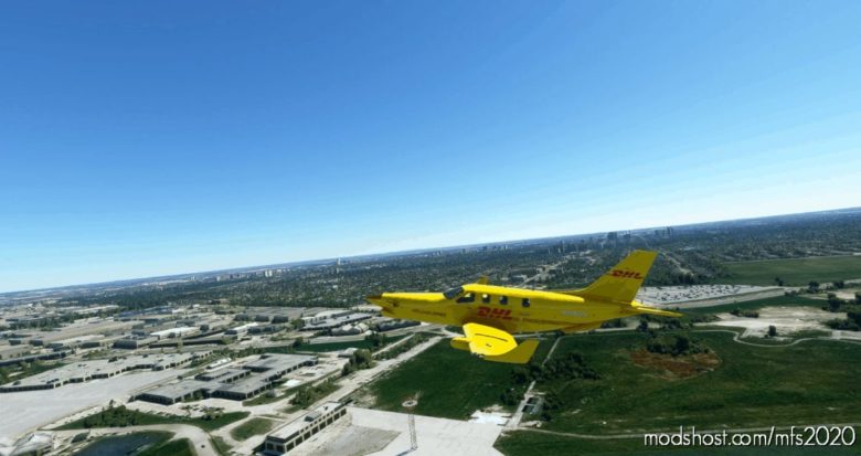 [TBM930] DHL Livery for Microsoft Flight Simulator 2020