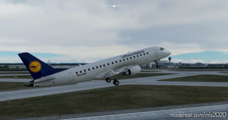 Embraer 175 Lufthansa 4K for Microsoft Flight Simulator 2020