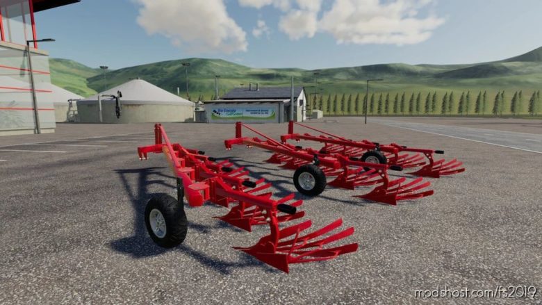 Lizard Famed 5 Spring Plow for Farming Simulator 19