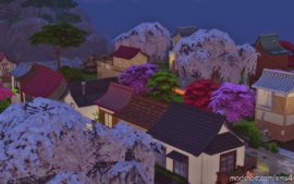 Sims 4 House Mod: Takase River (NO CC) (Image #4)