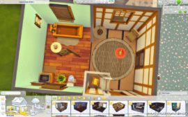 Sims 4 House Mod: Takase River (NO CC) (Image #10)