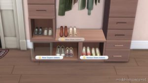 Dream Home Decorator Shoes Functioning AS A Remove Shoes Sign for The Sims 4