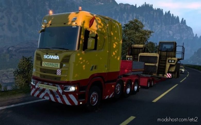 100 T Special Transports [1.40] for Euro Truck Simulator 2