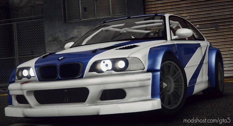 BMW M3 GTR (E46) “Razor” V2.2 for Grand Theft Auto V