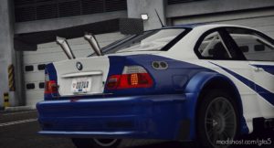 GTA 5 BMW Vehicle Mod: M3 GTR (E46) “Razor” V2.2 (Image #4)