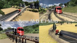 NEW M.d.e.i Map Save Game Profile [1.30 – 1.40] for Euro Truck Simulator 2