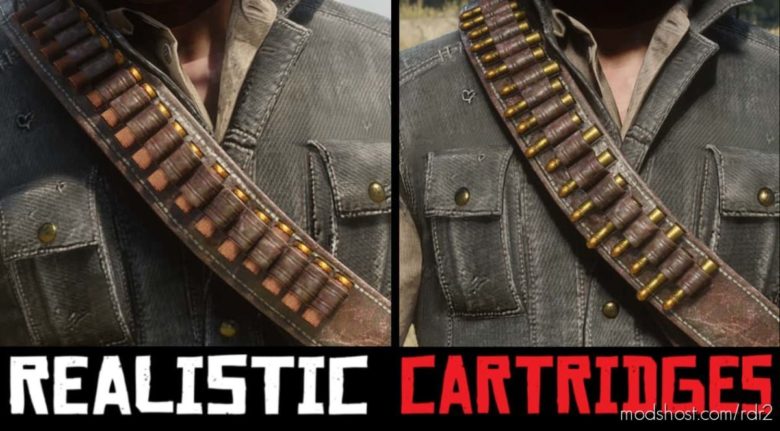 Realistic Cartridges for Red Dead Redemption 2