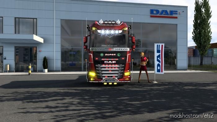 DAF Xg/Xg+ Addons [1.41] for Euro Truck Simulator 2