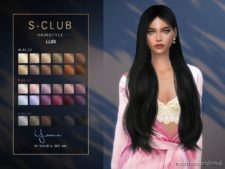 Sims 4 Mod: Yana Hair (Update) (Image #2)