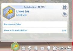 Sims 4 Mod: Living Life Aspiration (Custom Aspiration) (Image #2)