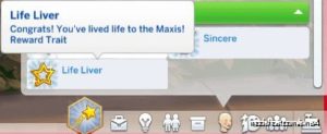 Sims 4 Mod: Living Life Aspiration (Custom Aspiration) (Image #3)