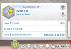 Sims 4 Mod: Living Life Aspiration (Custom Aspiration) (Image #6)