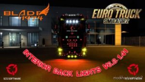 Interior Back Lights V6.8 for Euro Truck Simulator 2