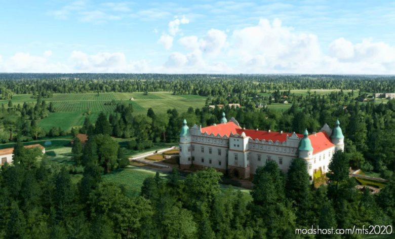 Poland Baranow Sandomierski Castle for Microsoft Flight Simulator 2020