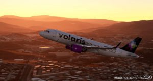 MSFS 2020 A32NX Mod: Ultra 8K Volaris Xa-Vrg A32NX Livery (Image #2)