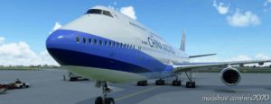 MSFS 2020 Boeing Livery Mod: Asobo Boeing 747-8I China Airlines (NO Mirroring) Ultra 8K V0.1.0 (Featured)