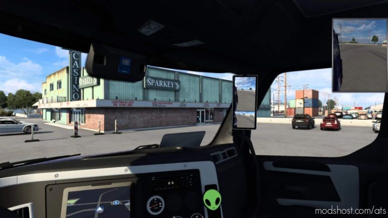 Mirror Camera Mod for American Truck Simulator