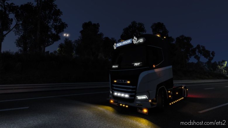 SLOTS FOR THE NEW DAF XG+ 2021 for Euro Truck Simulator 2