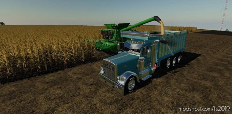 Peterbilt 379 Dump Truck V1.0.0.2 for Farming Simulator 19