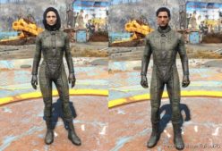 Fallout76 Mod: Olive Brotherhood Underarmor (Image #2)