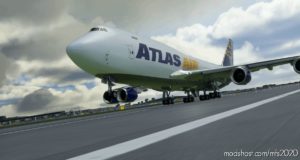 MSFS 2020 747-8F Livery Mod: Boeing 747-8F | Atlas | N852GT | NO Mirroring (Image #2)