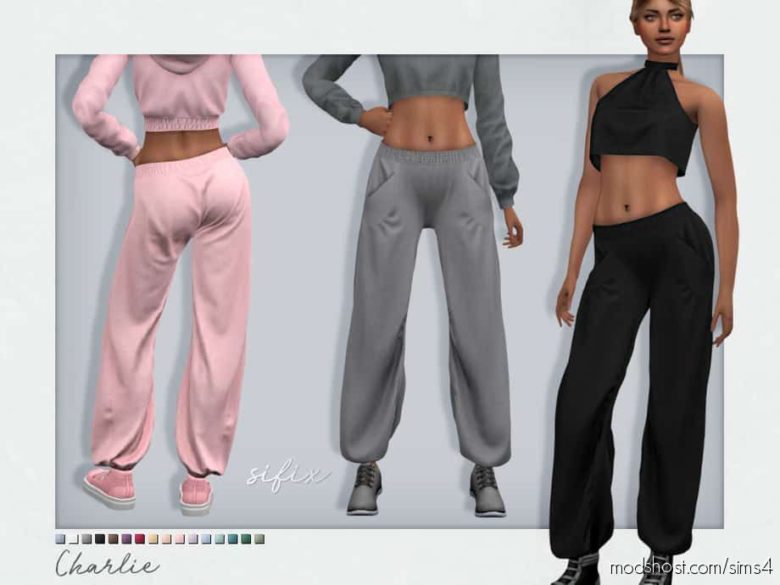 Charlie Sweatpants for The Sims 4